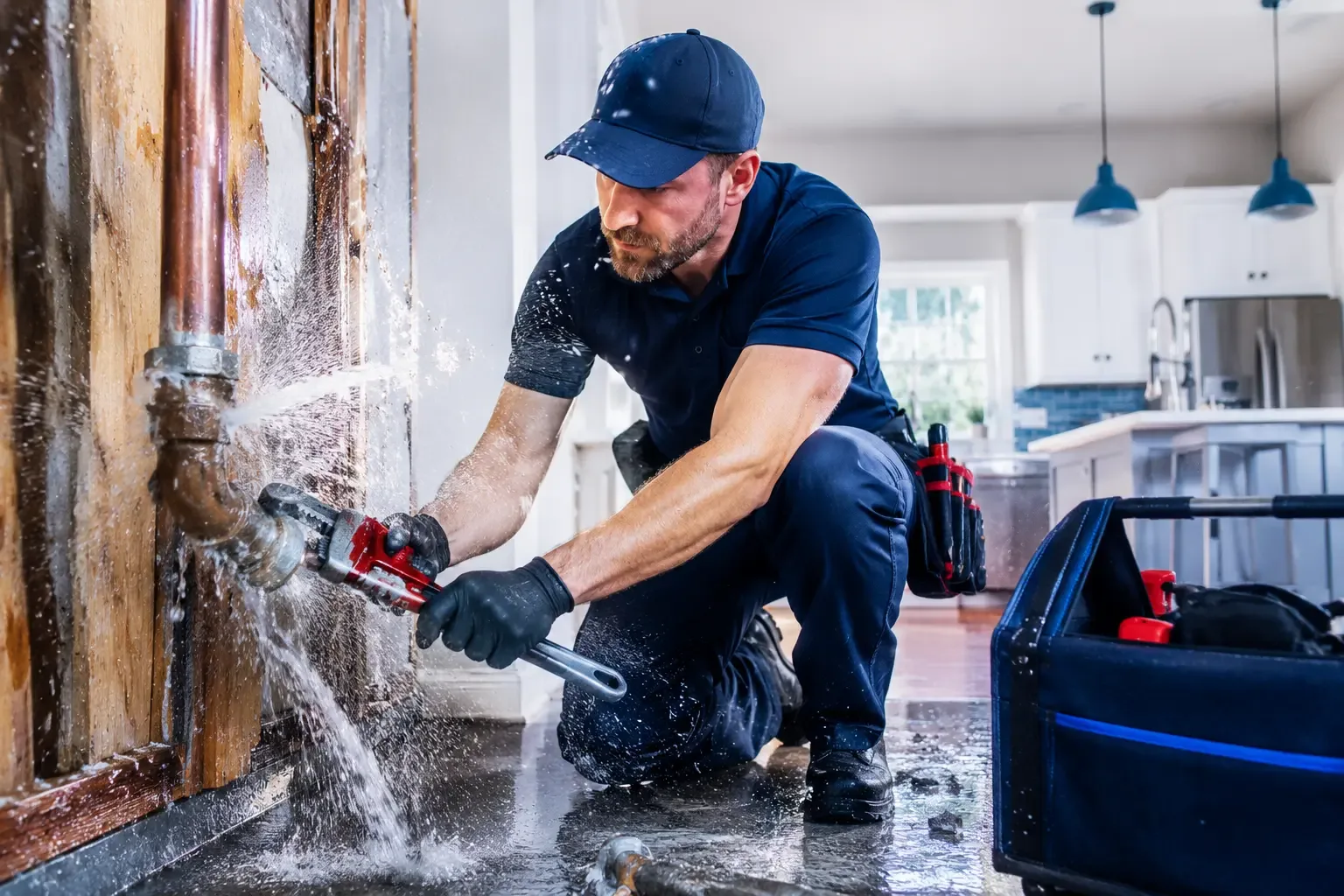 Local emergency pipe repair professionals in New Plymouth, OH